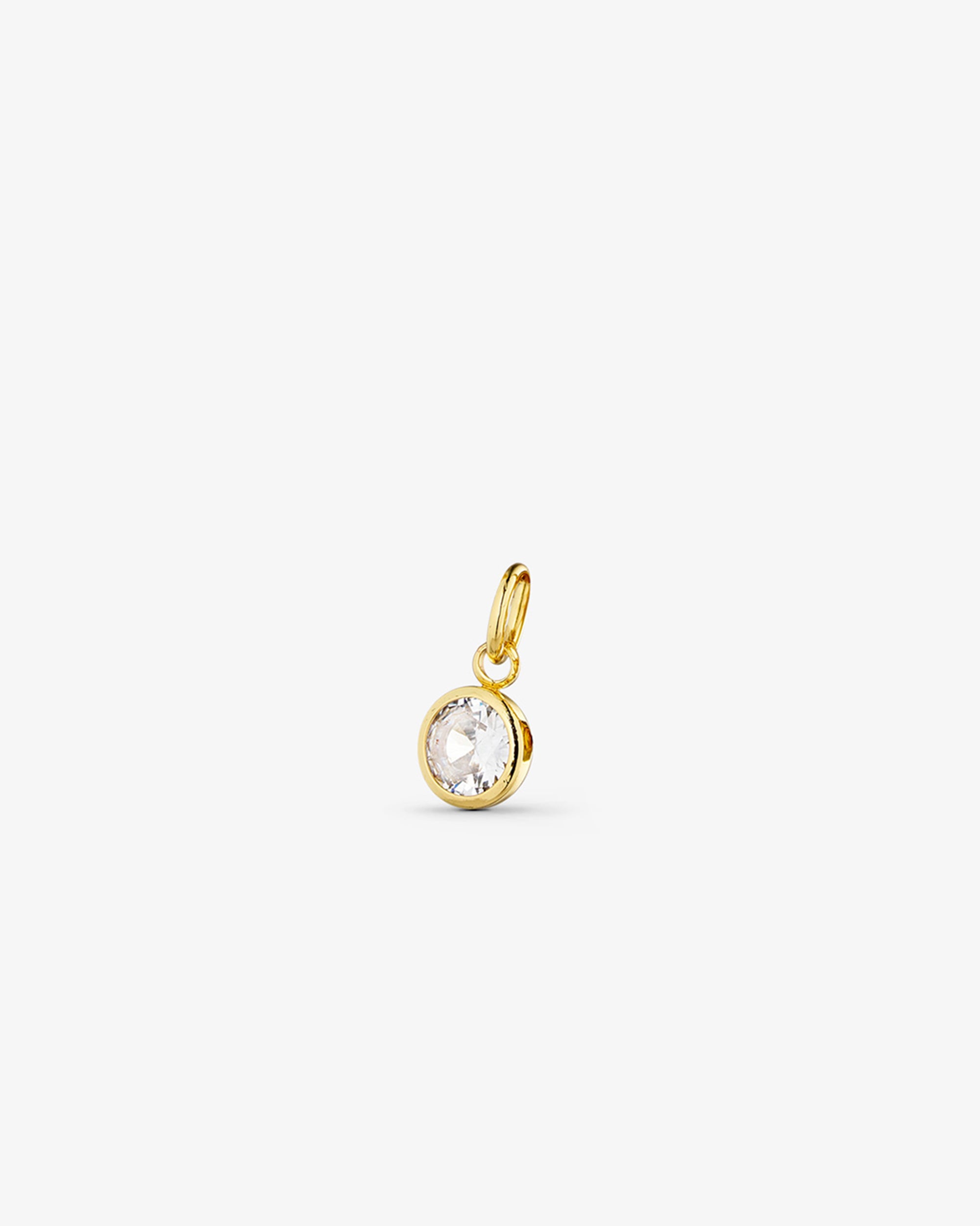 Lili Maria Vedhæng - Zirkonia - 18 karat forgyldt