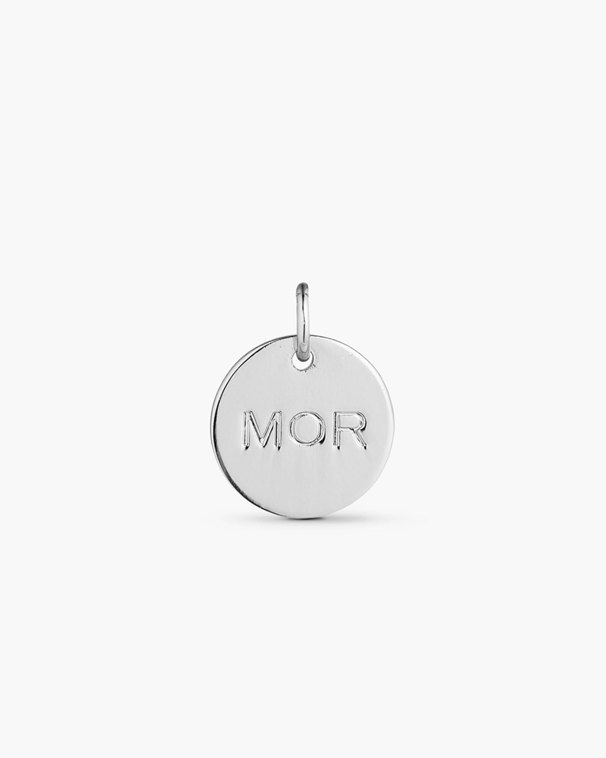 MOR Vedhæng - Sølvbelagt