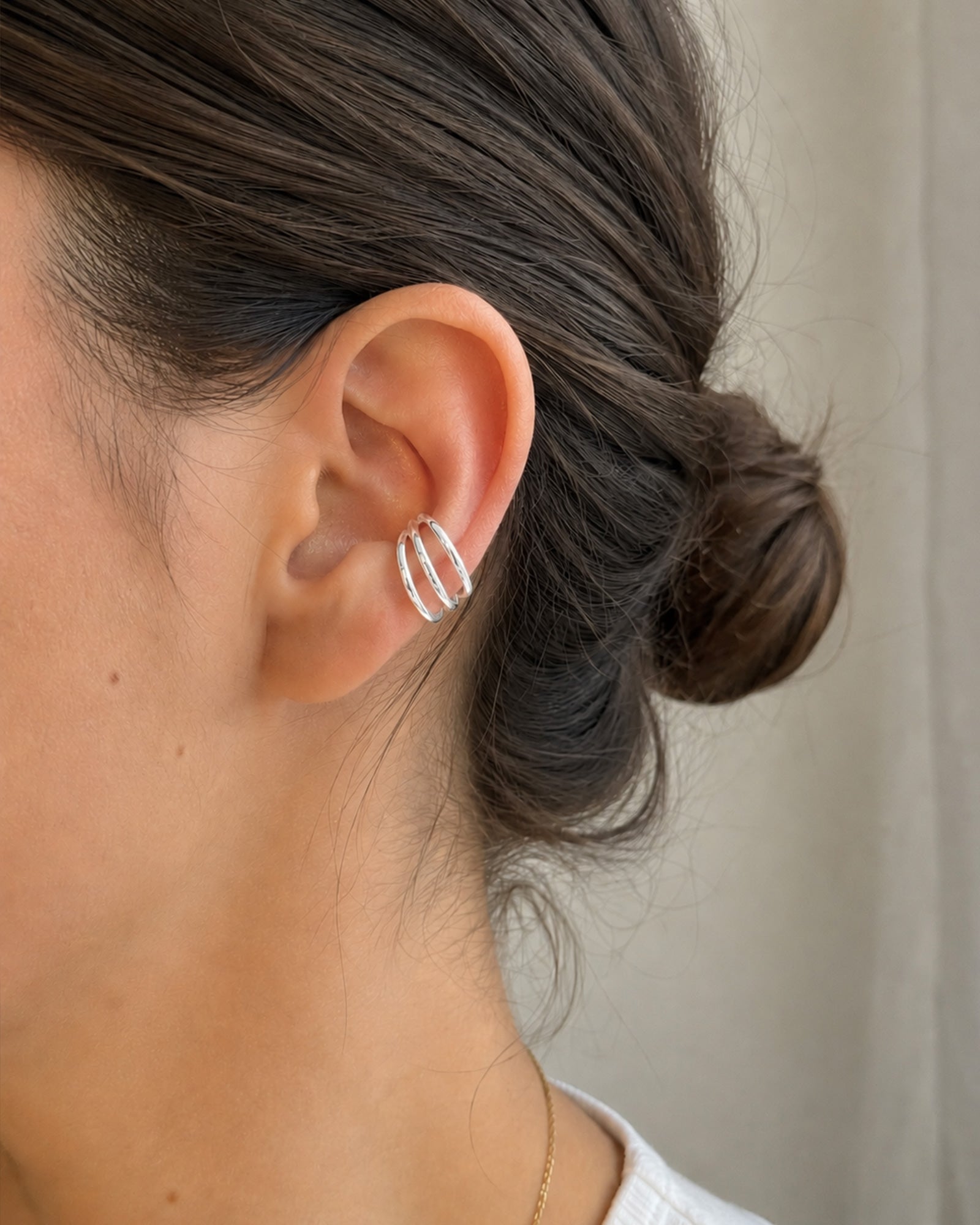 Iris Earcuff - Sølvbelagt