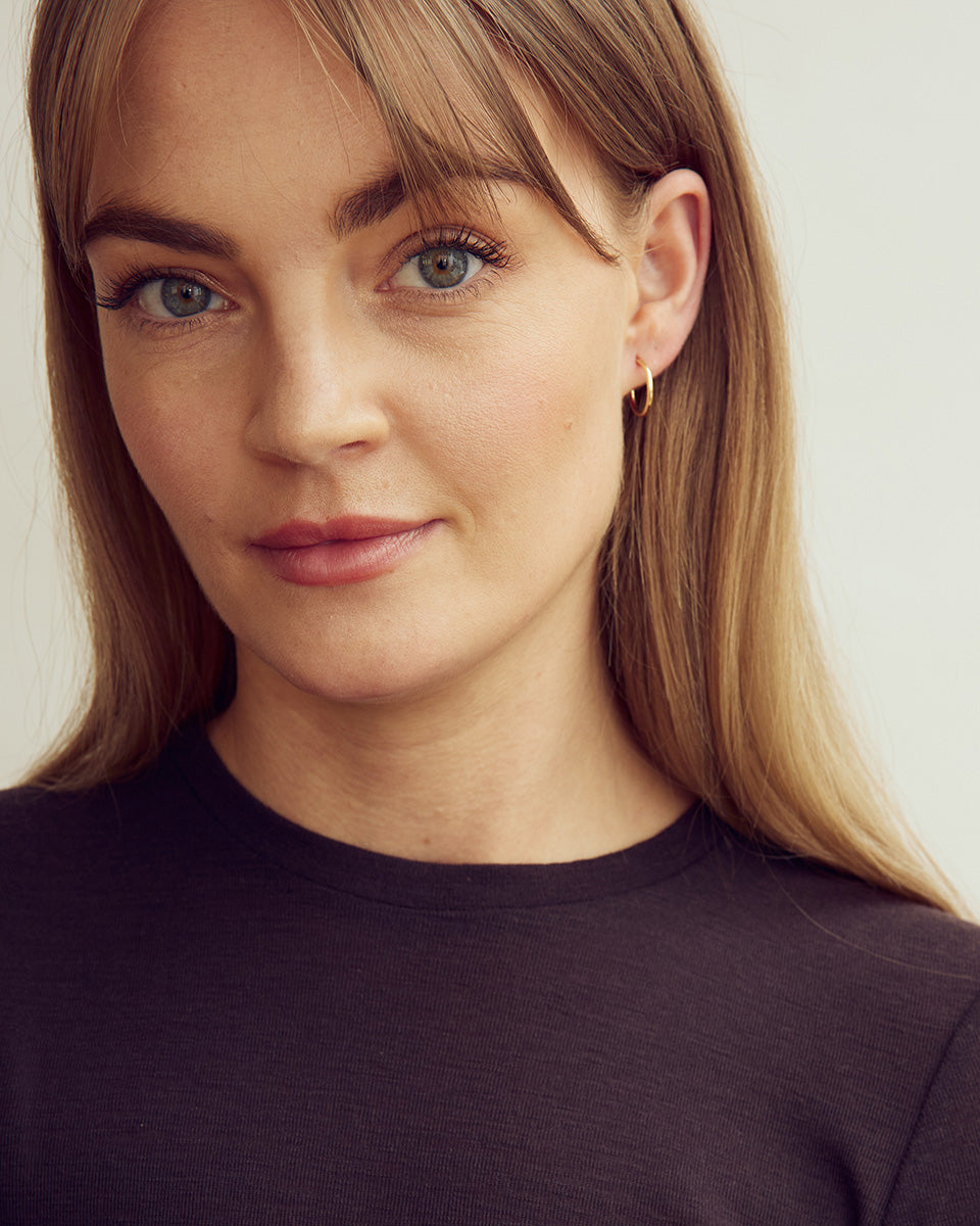 <tc>Saga Örhängen SMALL - 18 karats guldpläterade</tc>