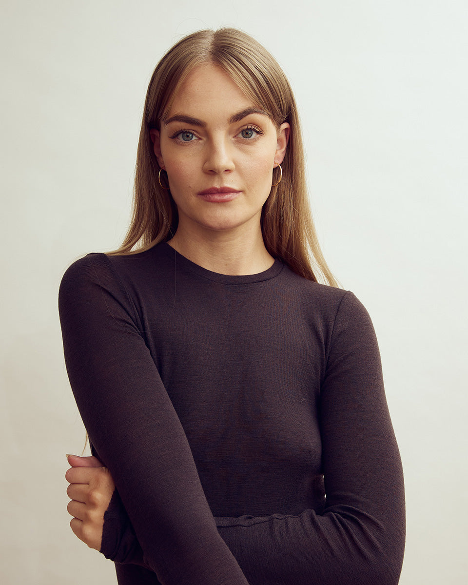 Saga Øreringe Stor Hoop - 18 karat forgyldt