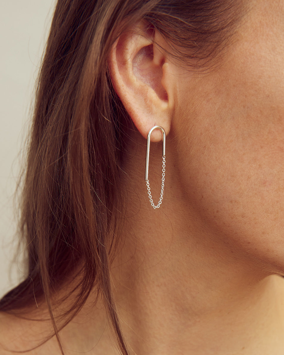 Juno Earrings - Silver Plated