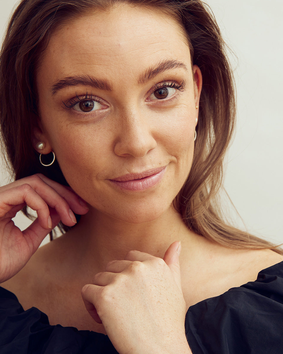 Vega Örhängen - Silverpläterade