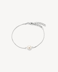 Lea Perle Armbånd - Sølvbelagt