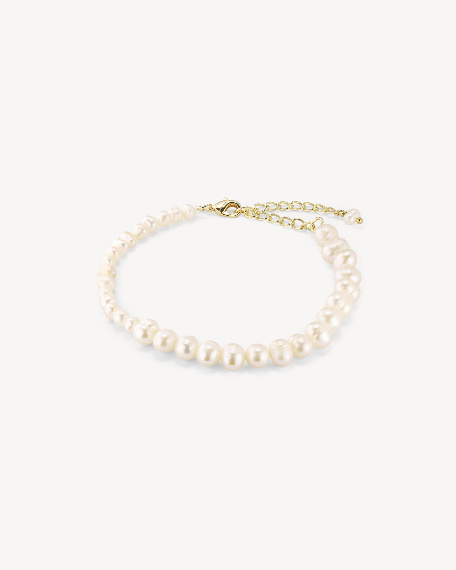 Vega Perle Armbånd - Forgyldt