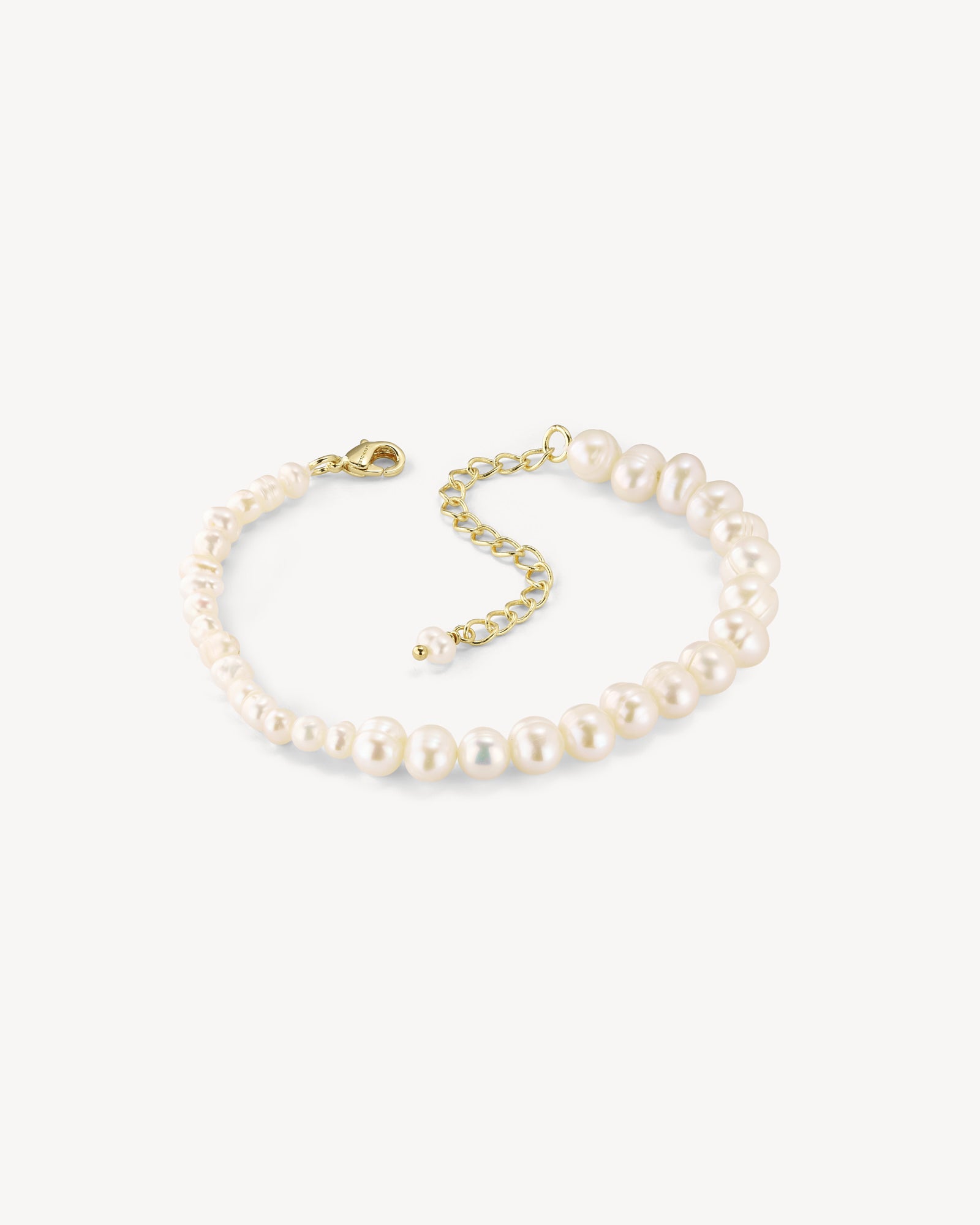 Vega Perle Armbånd - Forgyldt