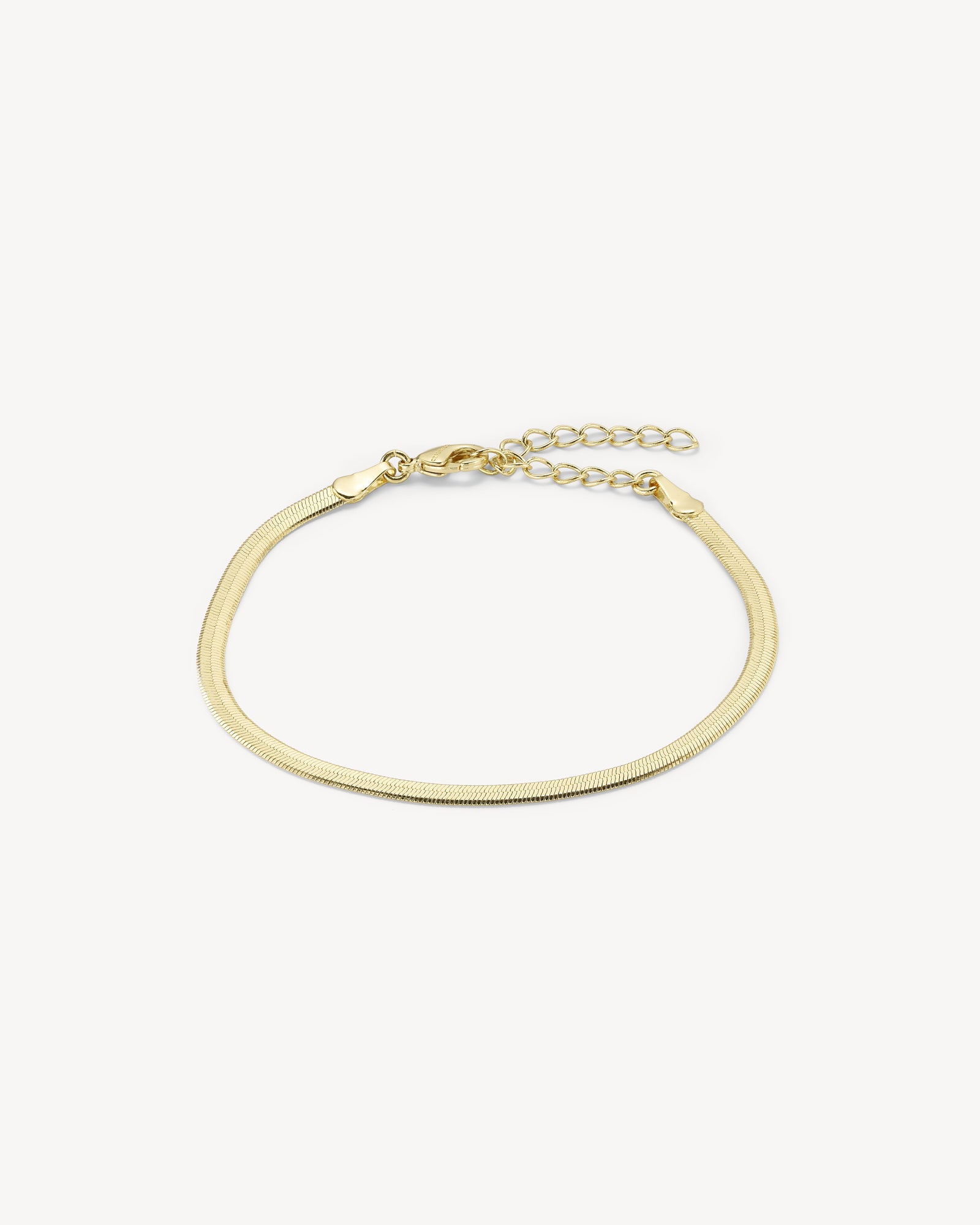 Laura Slangekæde Armbånd - Forgyldt