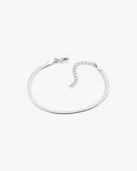 Laura Slangekæde Armbånd - Sølvbelagt