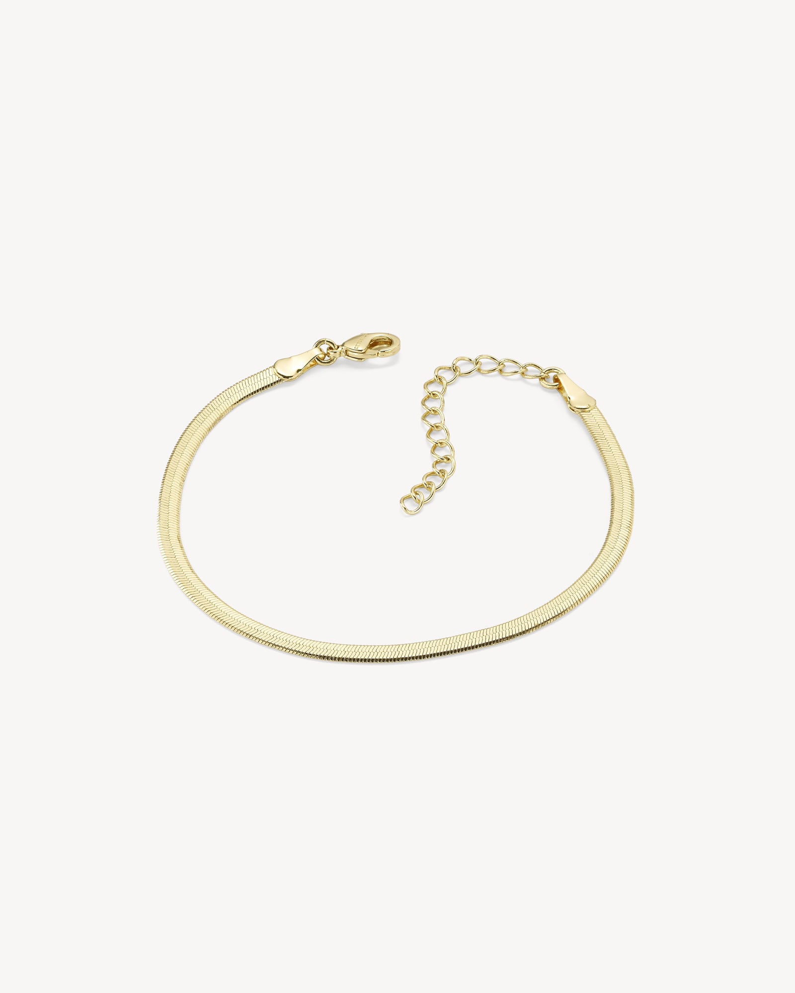 Laura Slangekæde Armbånd - Forgyldt