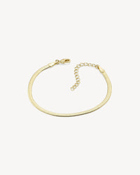 Laura Slangekæde Armbånd - Forgyldt