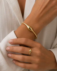 Vilma Armring - Forgyldt