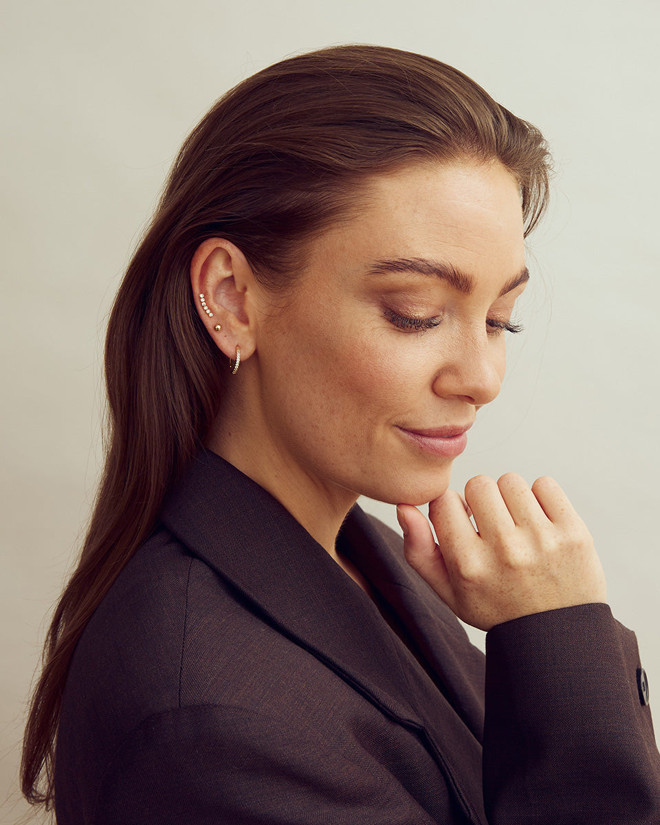 Beate Single Box - 18 karat forgyldt