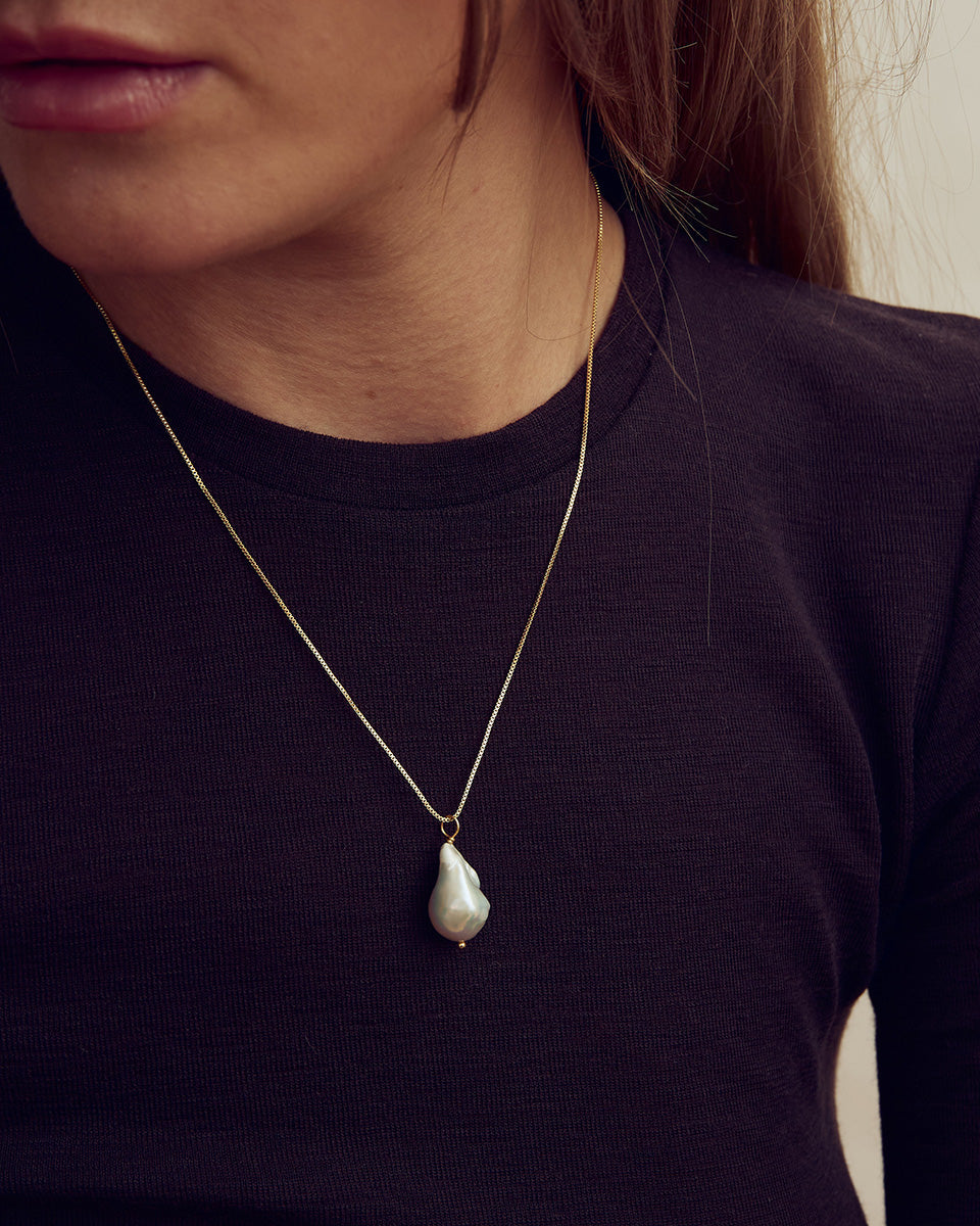 Norma Necklace - 18 carat gold-plated