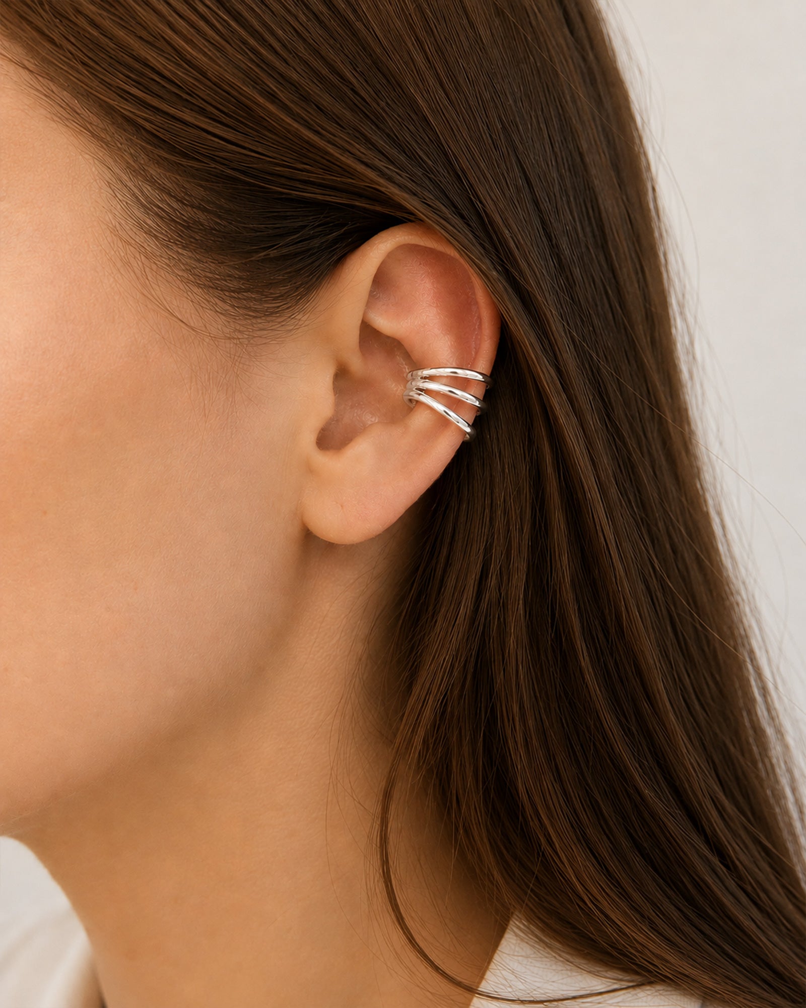 Iris Earcuff - Sølvbelagt