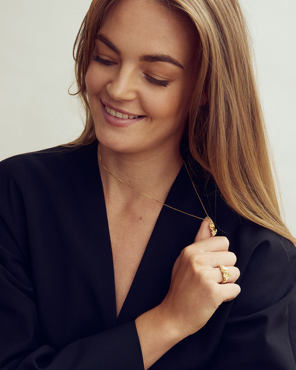 Noelle Hänge - 18 karats guldpläterad