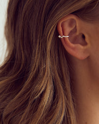 Cornelia Earcuff - Sølvbelagt