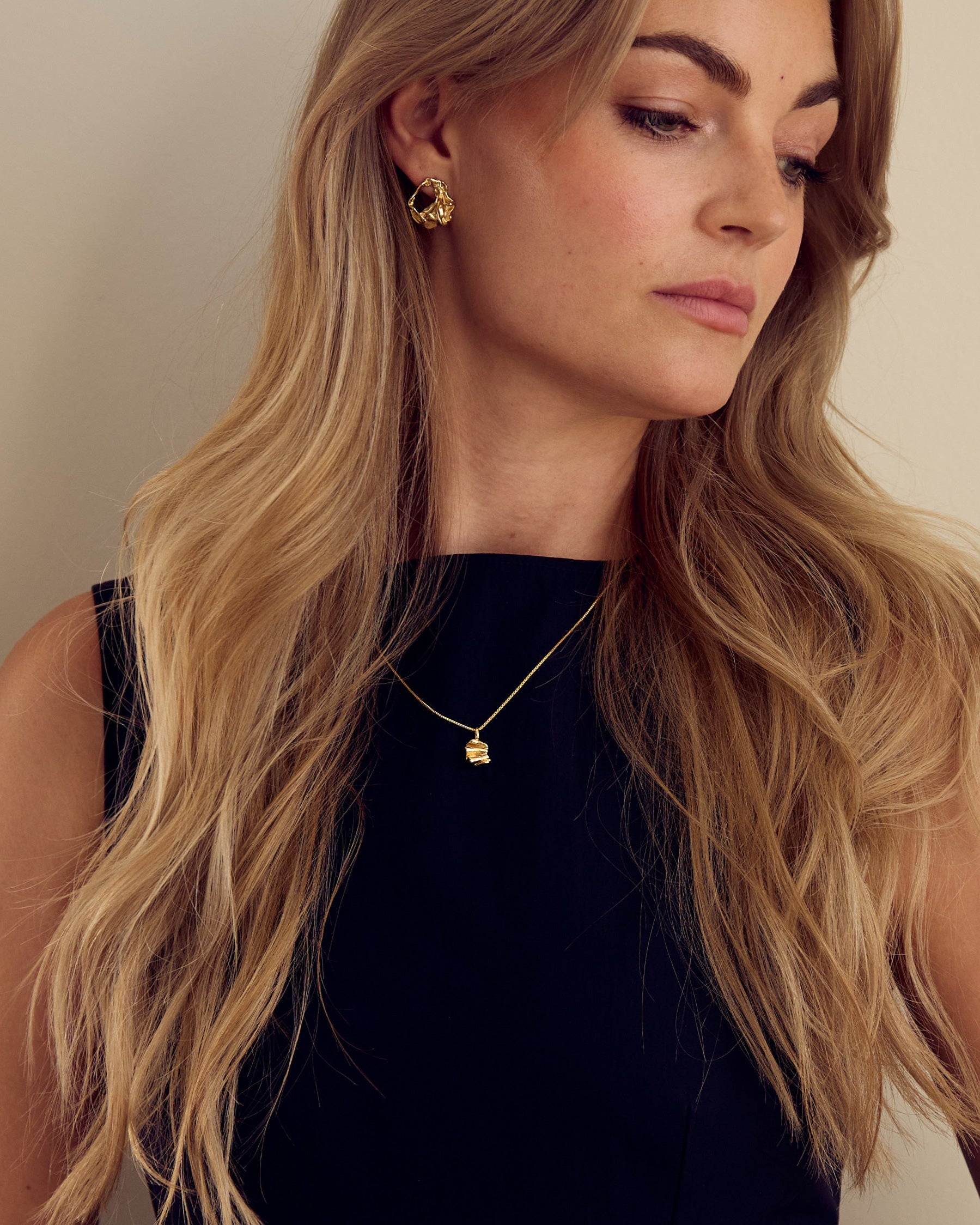 Frigg Halskæde - 18 karat forgyldt