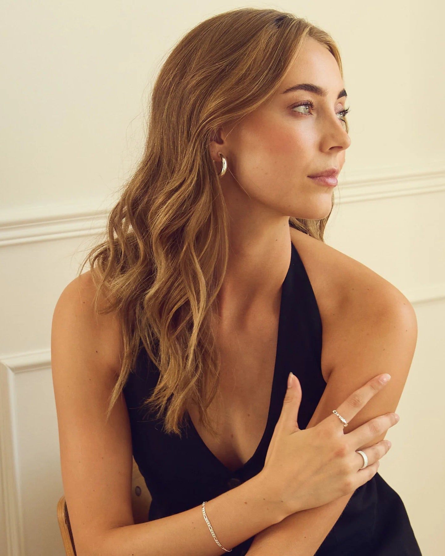 Noelle Ring - 18 carat gold plated