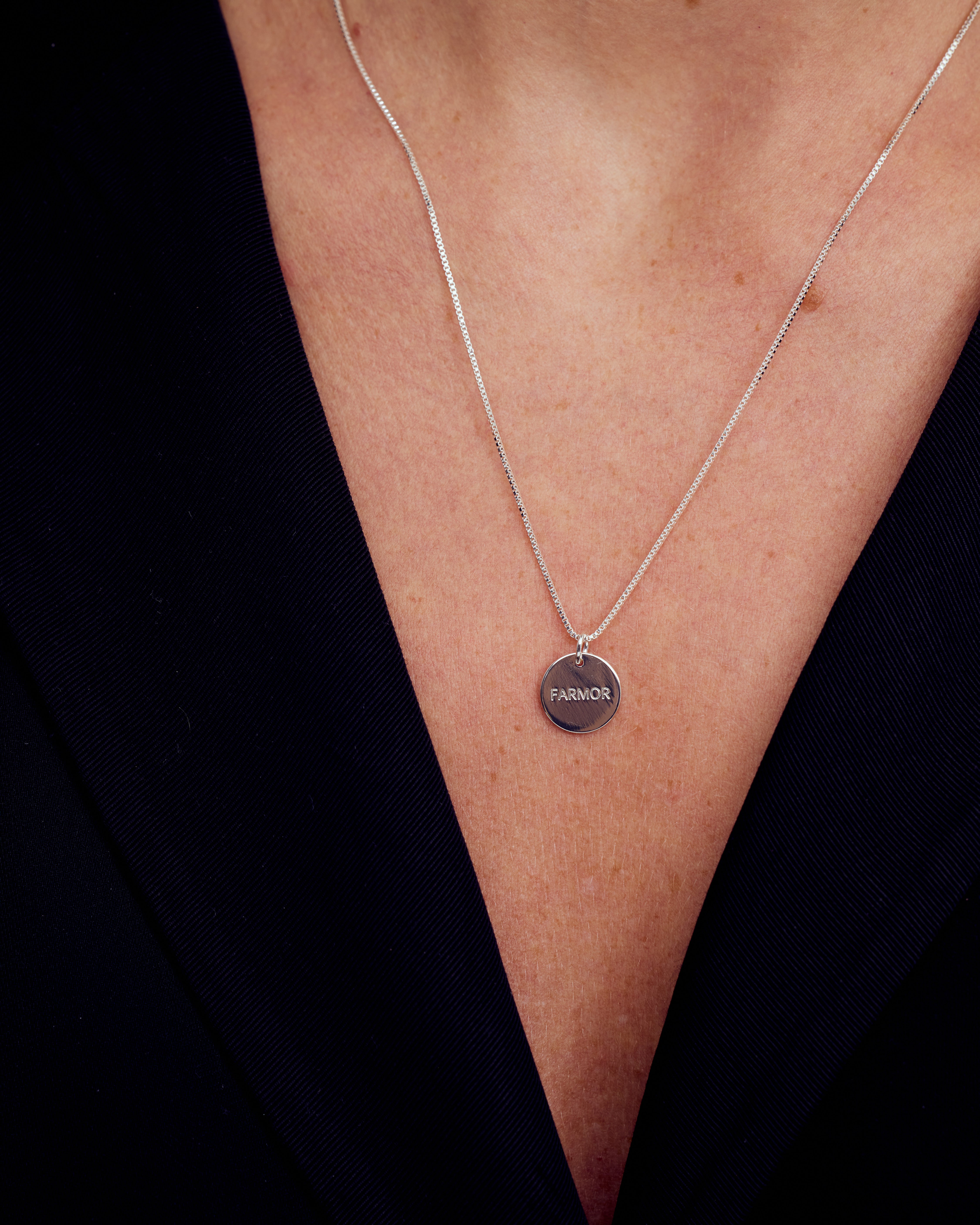 FARMOR Halskæde - Sølvbelagt