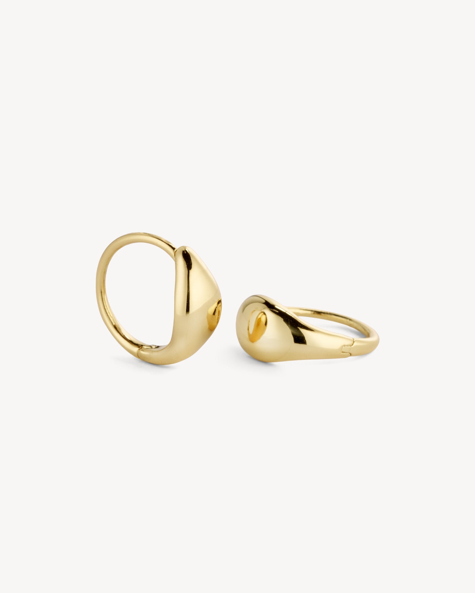 Vilma Øreringe - Forgyldt