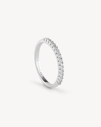 Rose Ring - Zirkonia - Sølvbelagt