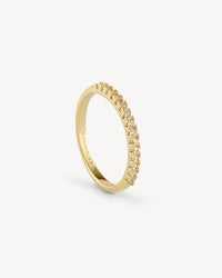 Rose Ring - Zirkonia - Forgyldt