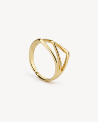 Gry Ring - Forgyldt