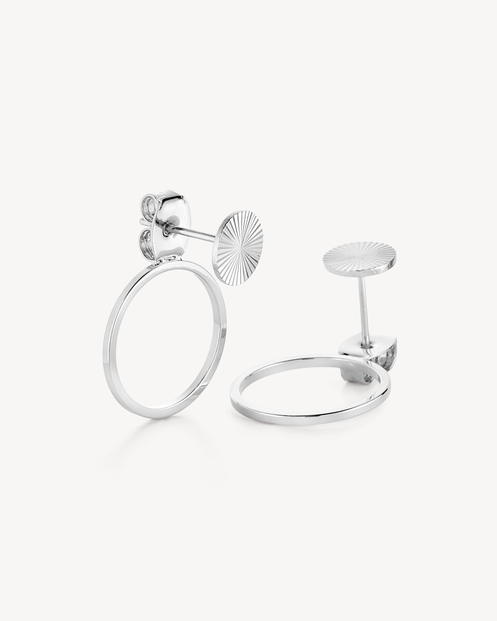 Scarlett Øreringe - Sølvbelagt