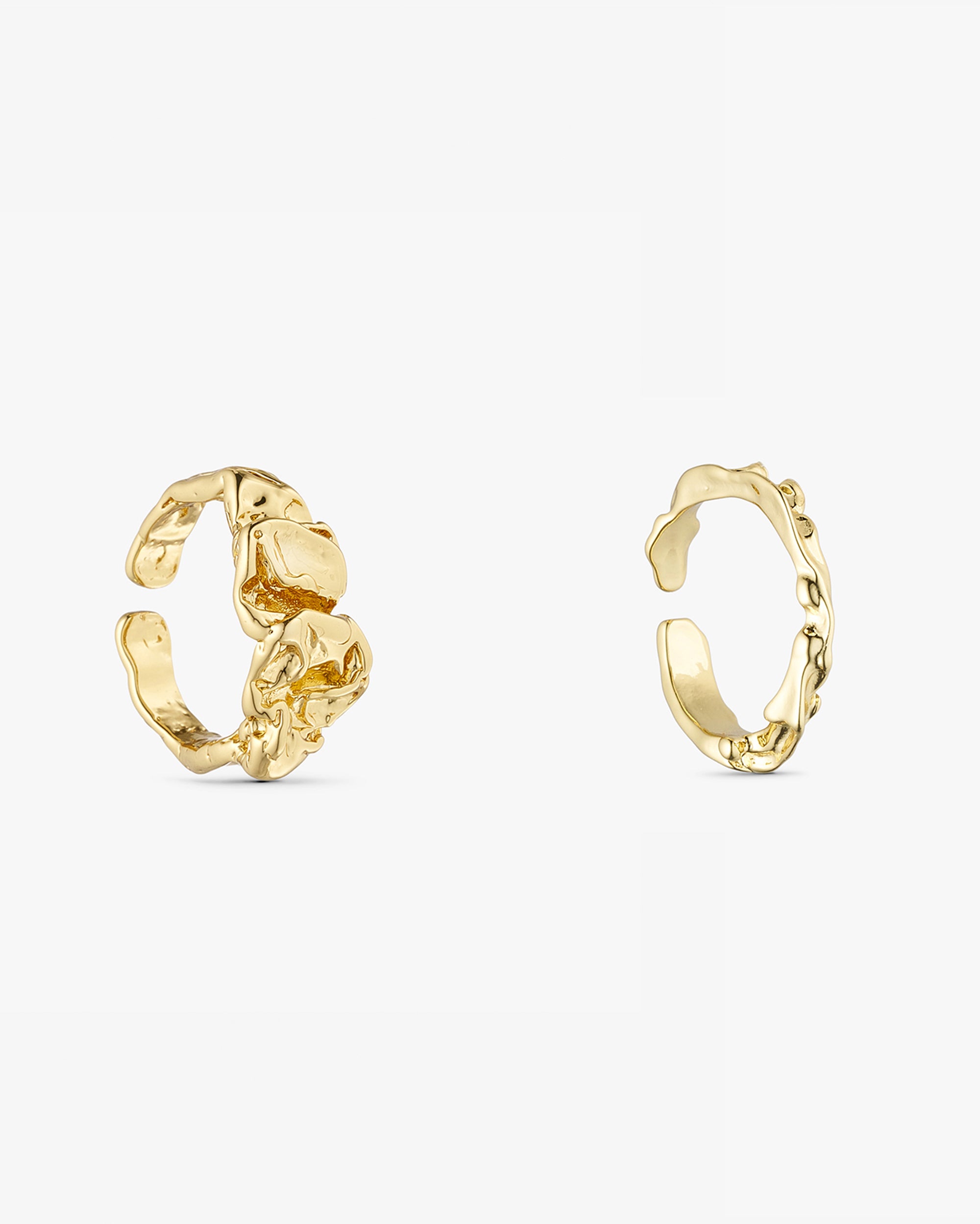 Moonlit Smykkesæt - Noelle Ring Stor / Noelle Ring Lille - 18 karat forgyldt