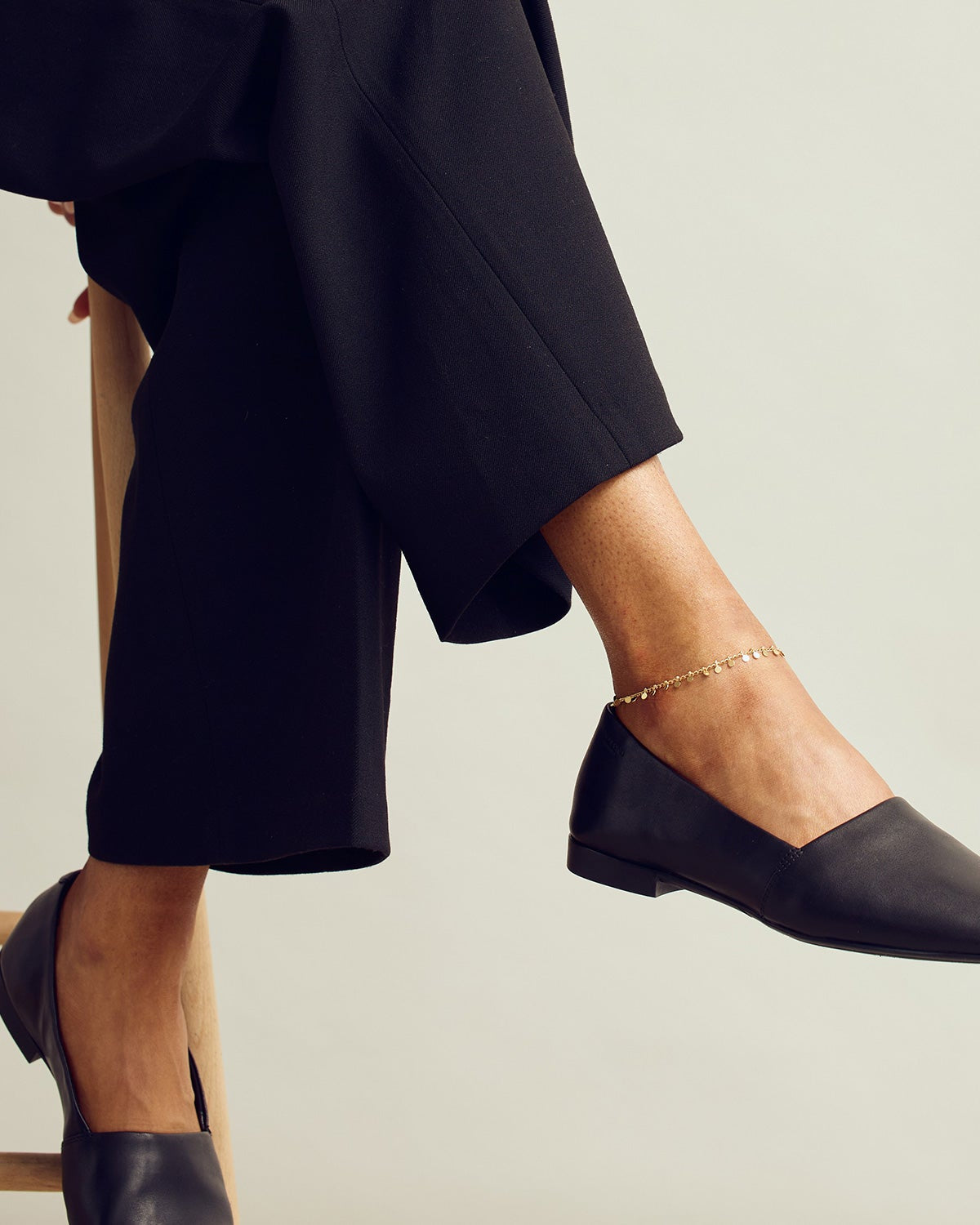 Ave Anklet - 18 carat gold plated