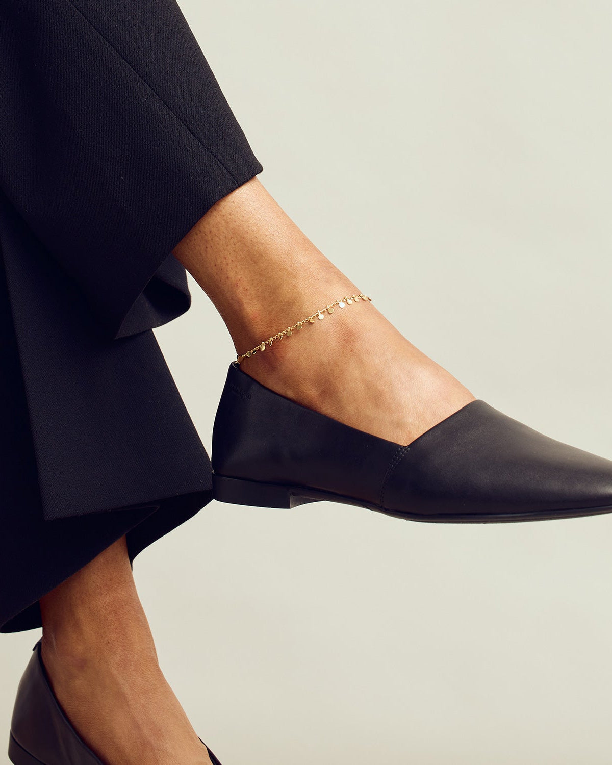 Ave Anklet - 18 carat gold plated