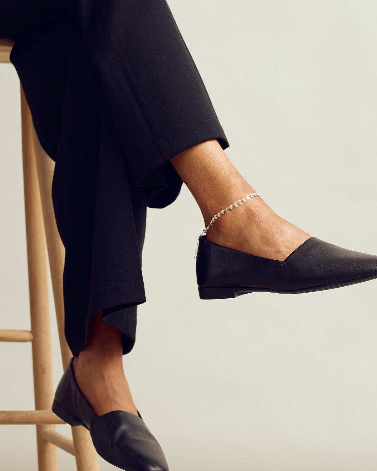 Ave Anklet - Silver Plated