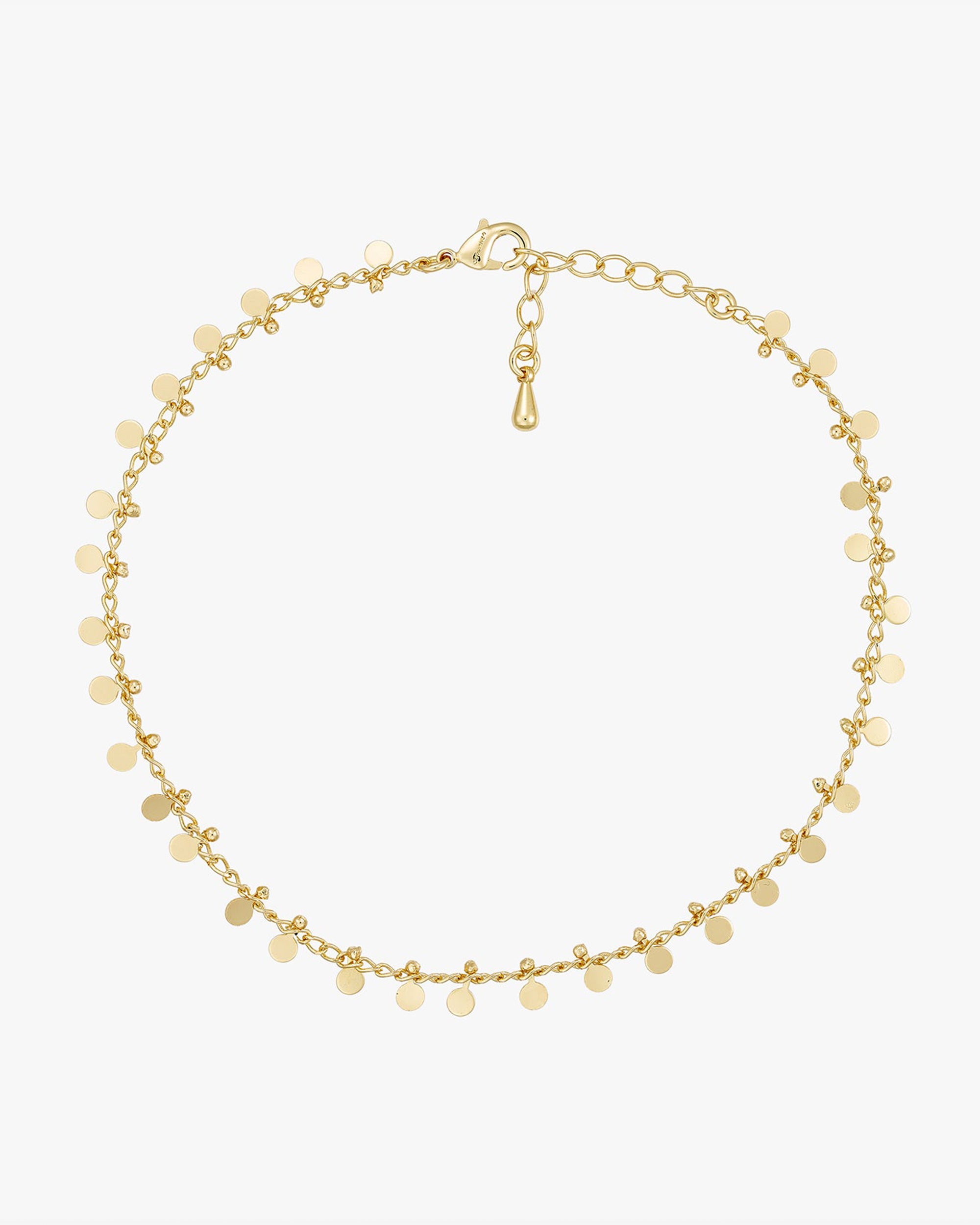 Ave Ankelkæde - 18 karat forgyldt