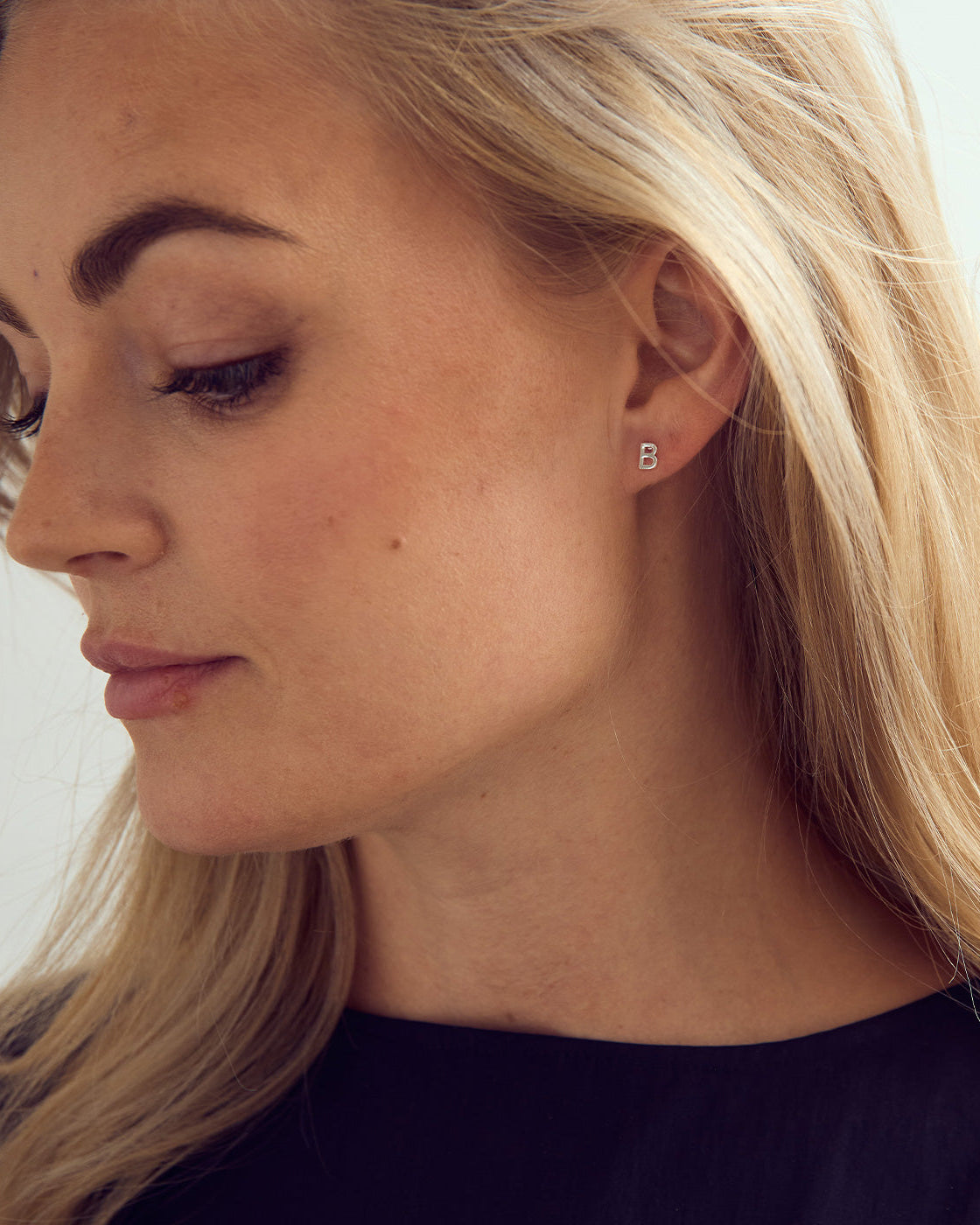 Bogstav Ørestik A-Z - Sølvbelagt