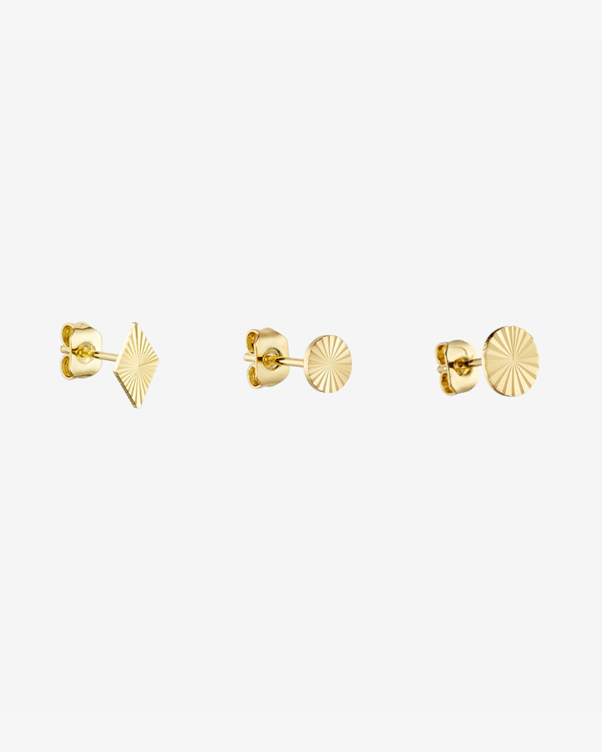 Puk Single Box - 18 karat forgyldt
