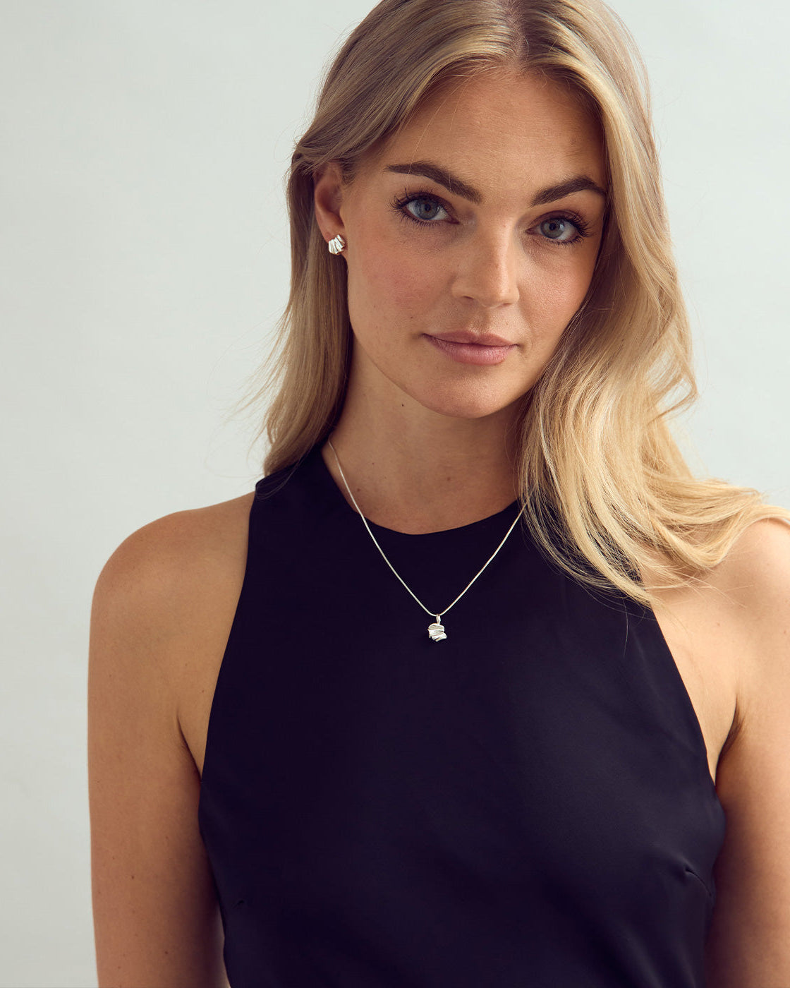Agnes Halsband - Zirconia - 18 karat guldpläterad