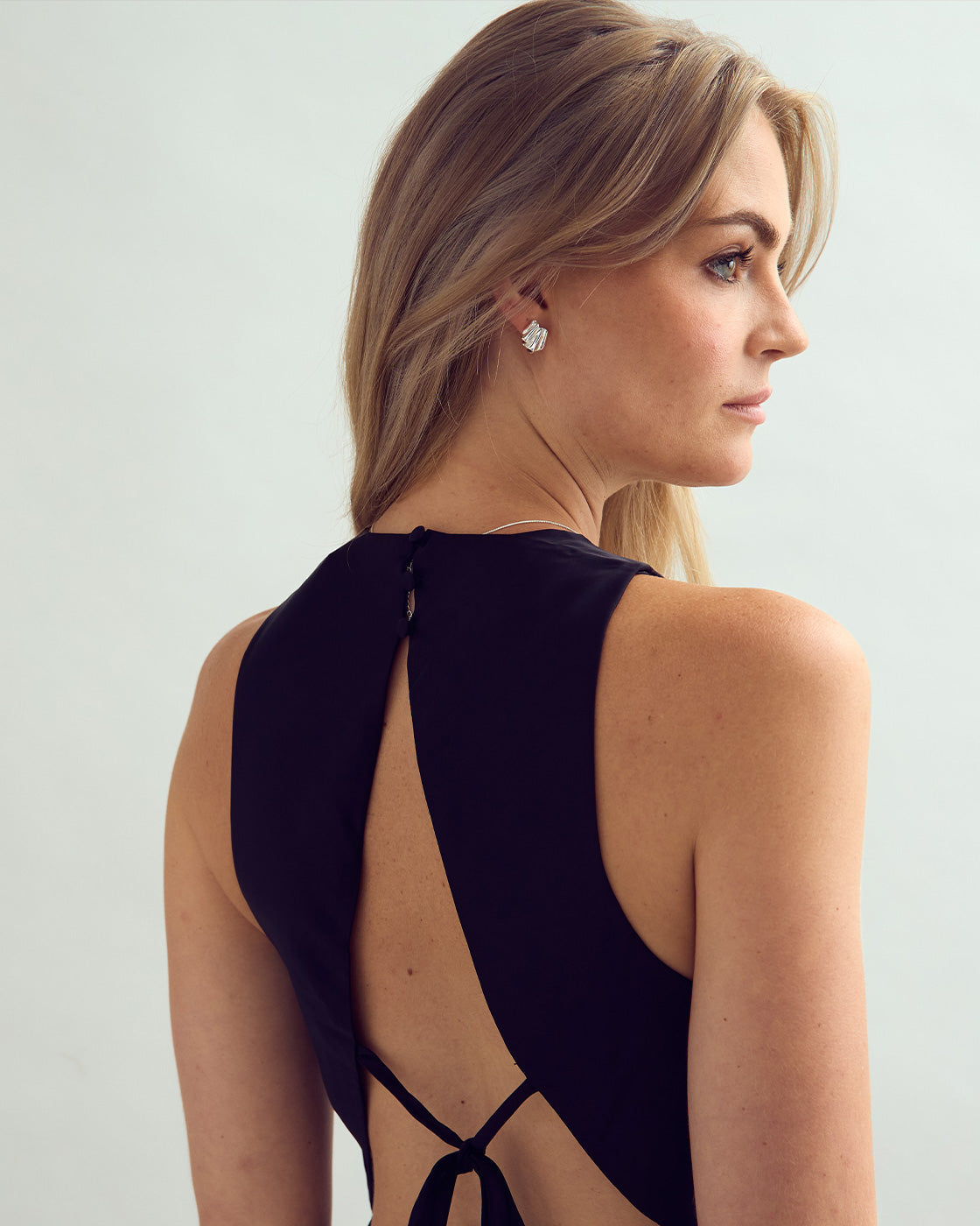 Frigg Øreringe Stor - Sølvbelagt