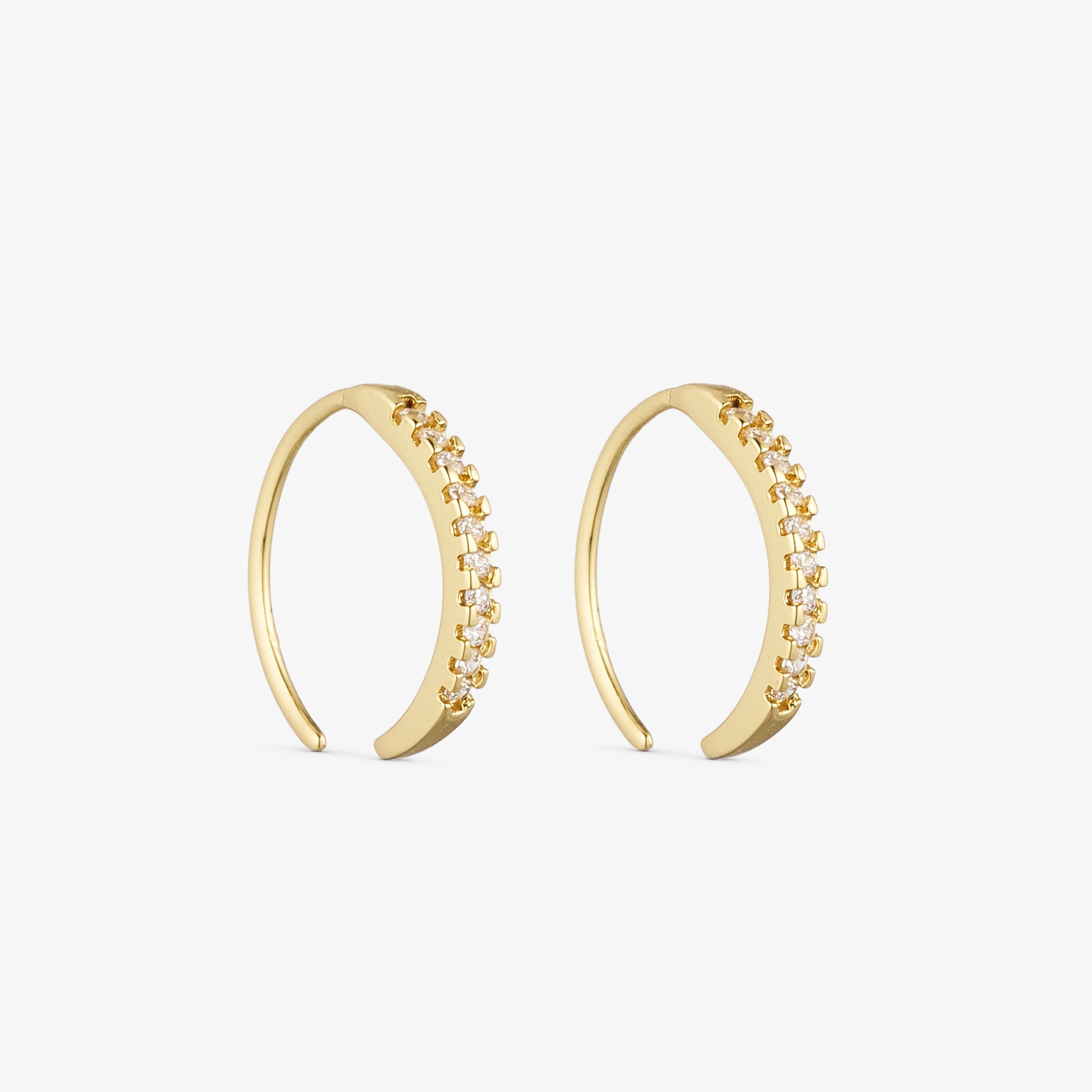 Gold Plated Elene Earrings main image 1