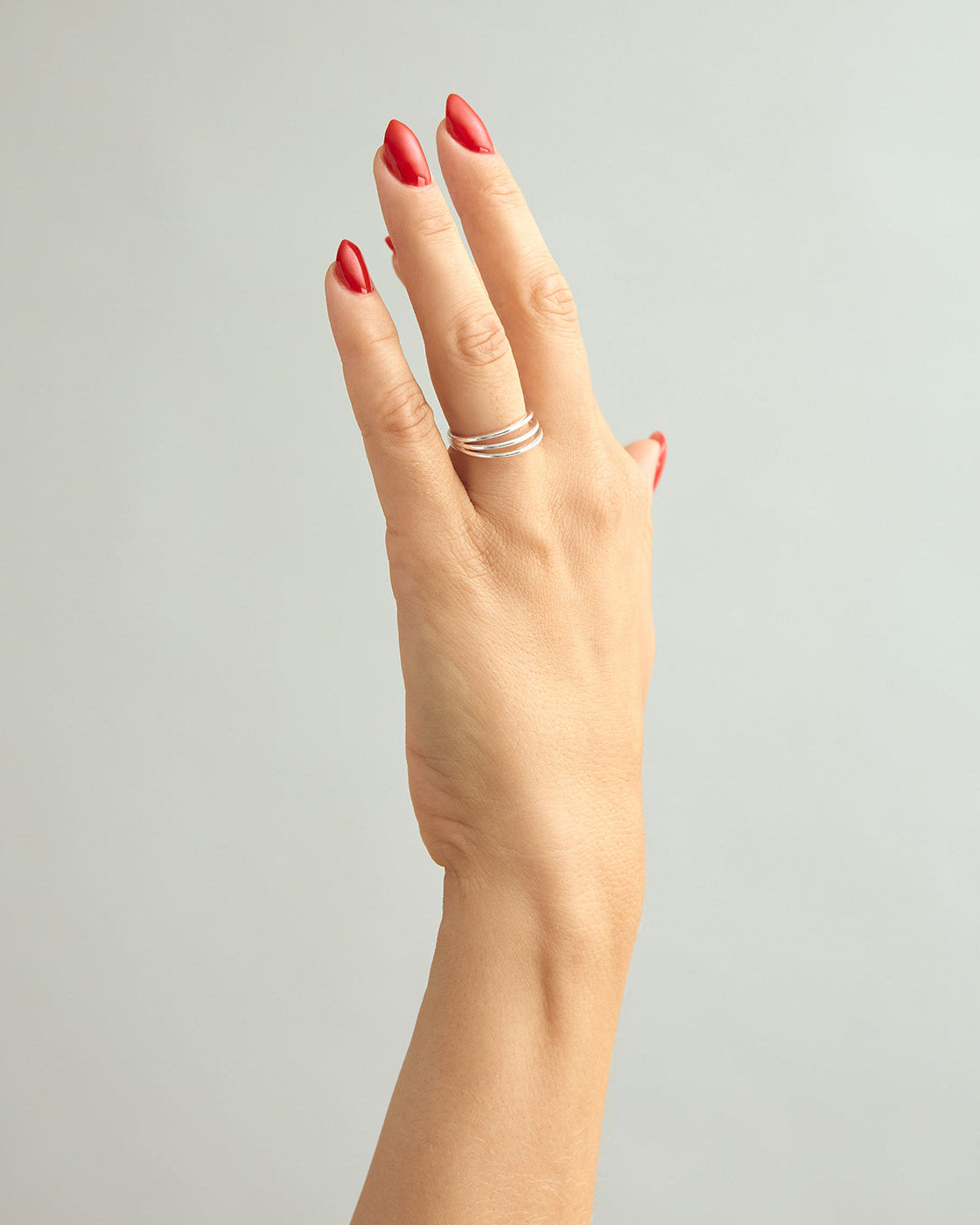 Iris Ring - Silver Plated