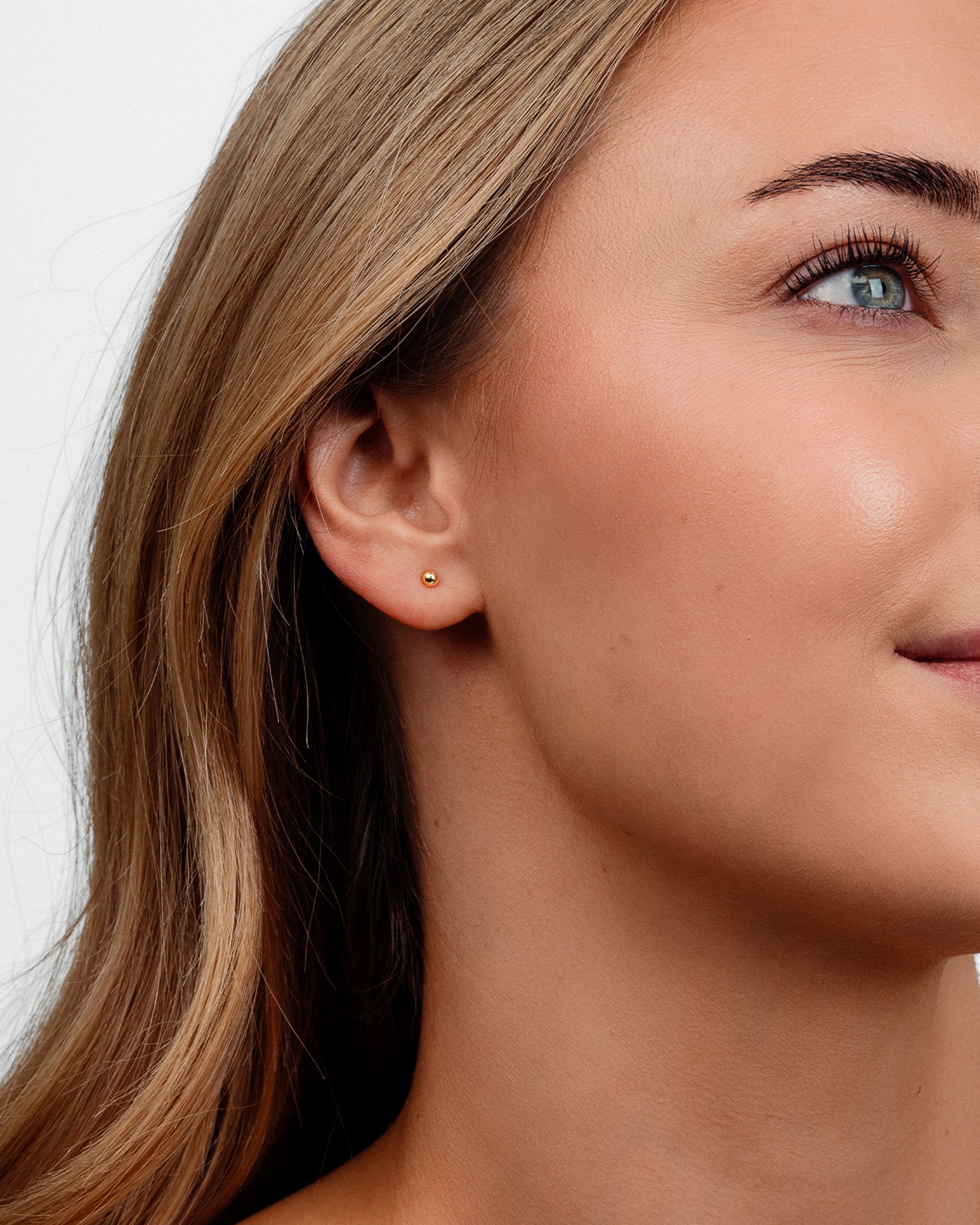 Eva Ørestikkere Lille - 18 karat forgyldt