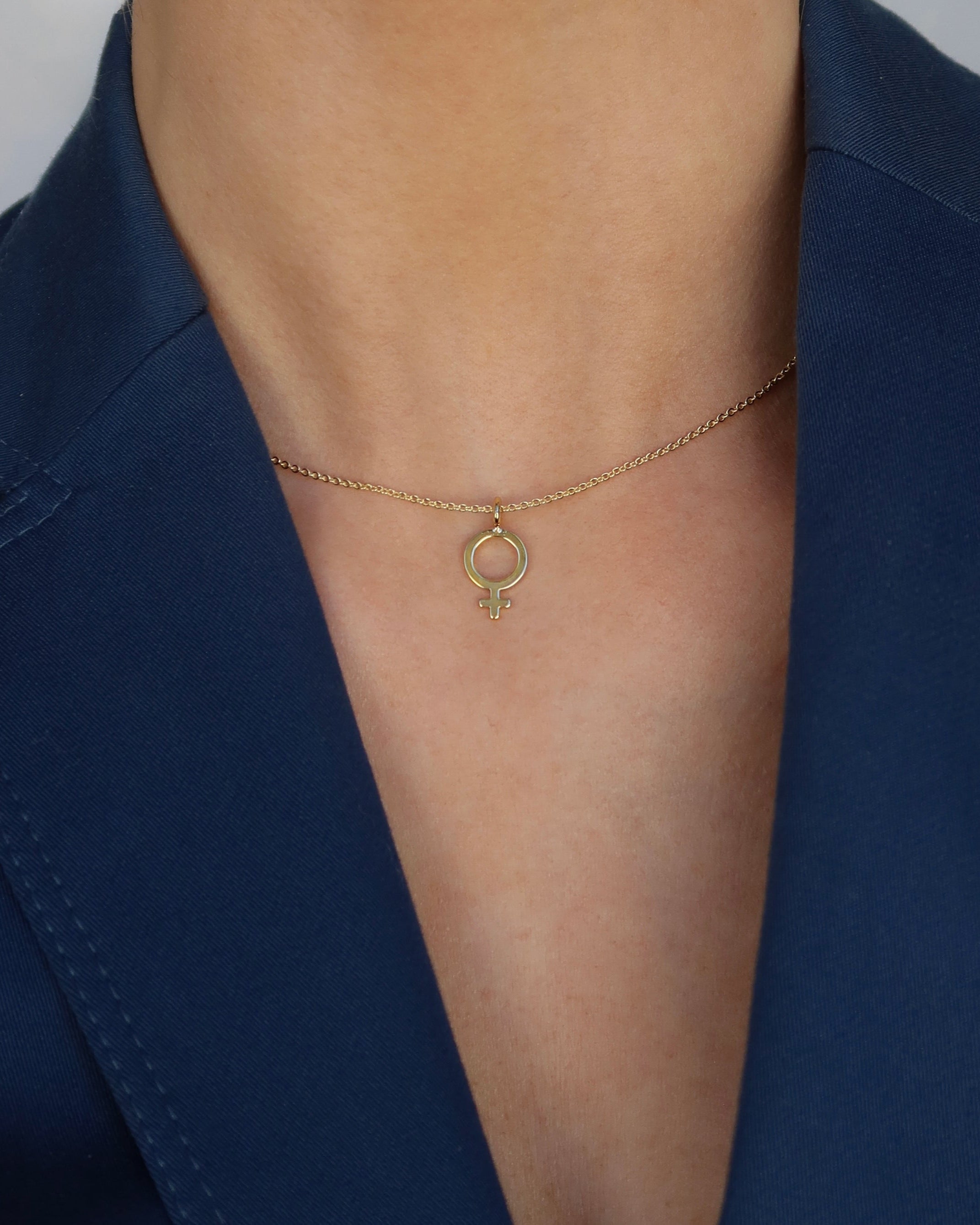 MOR Pendant - 18 carat gold-plated