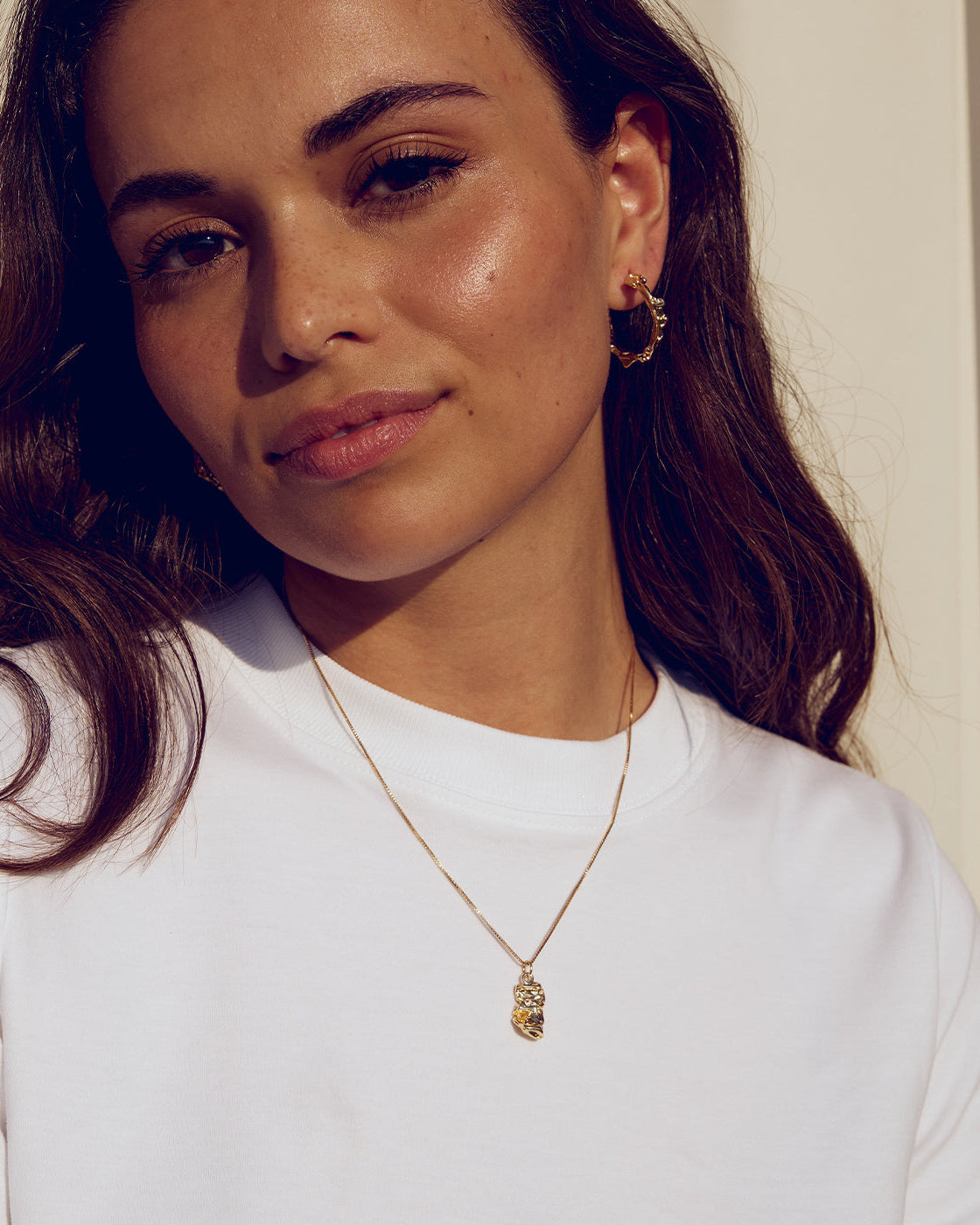 Noelle Halskæde - 18 karat forgyldt