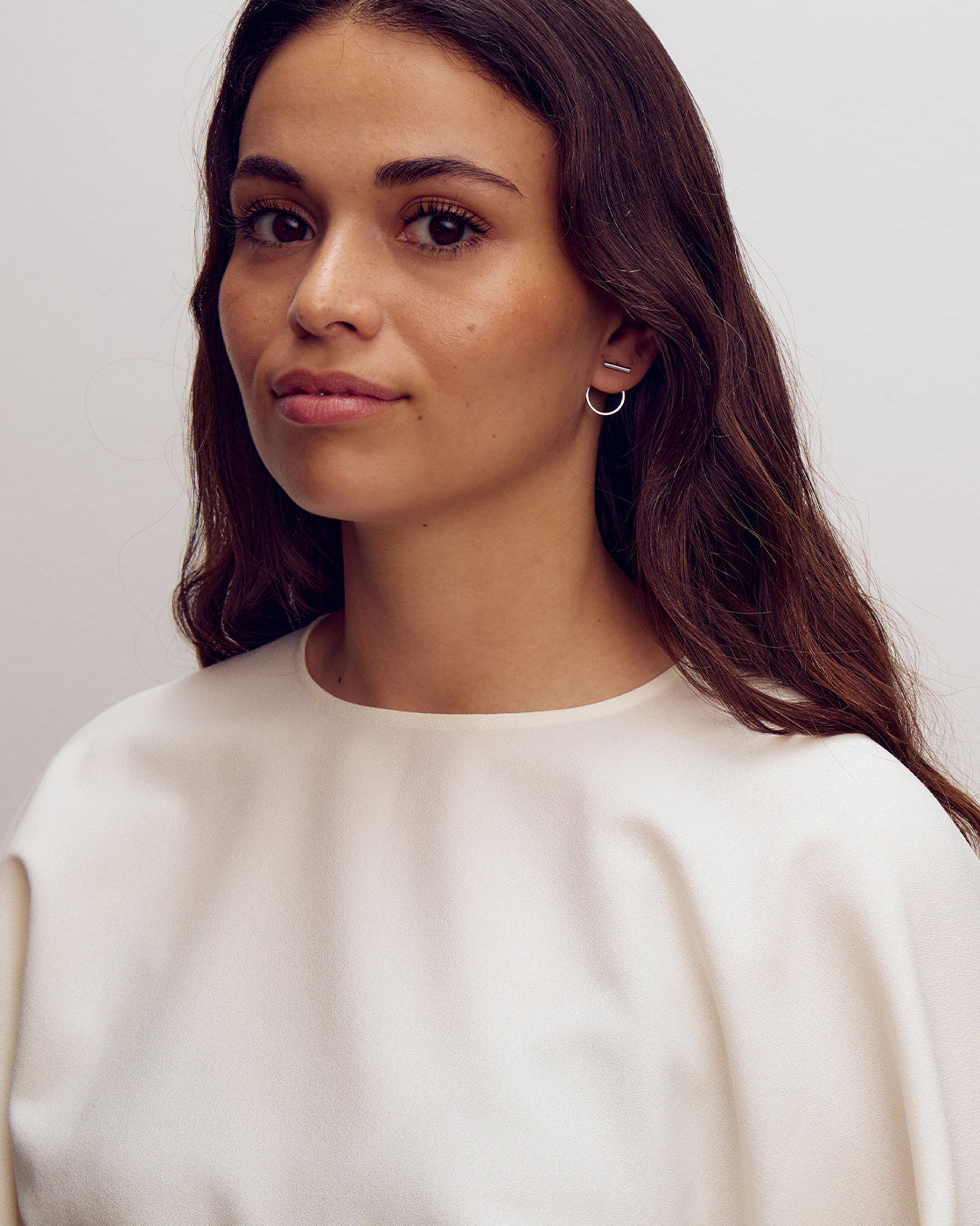 Fiona Øreringe - Sølvbelagt