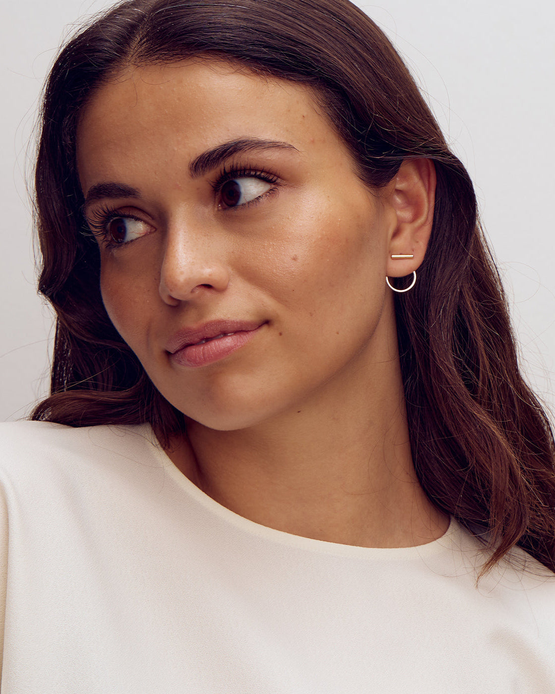 Fiona Øreringe - 18 karat forgyldt