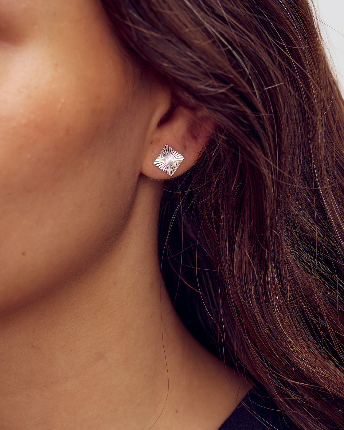 Scarlett Stud Earrings - 18 carat gold plated