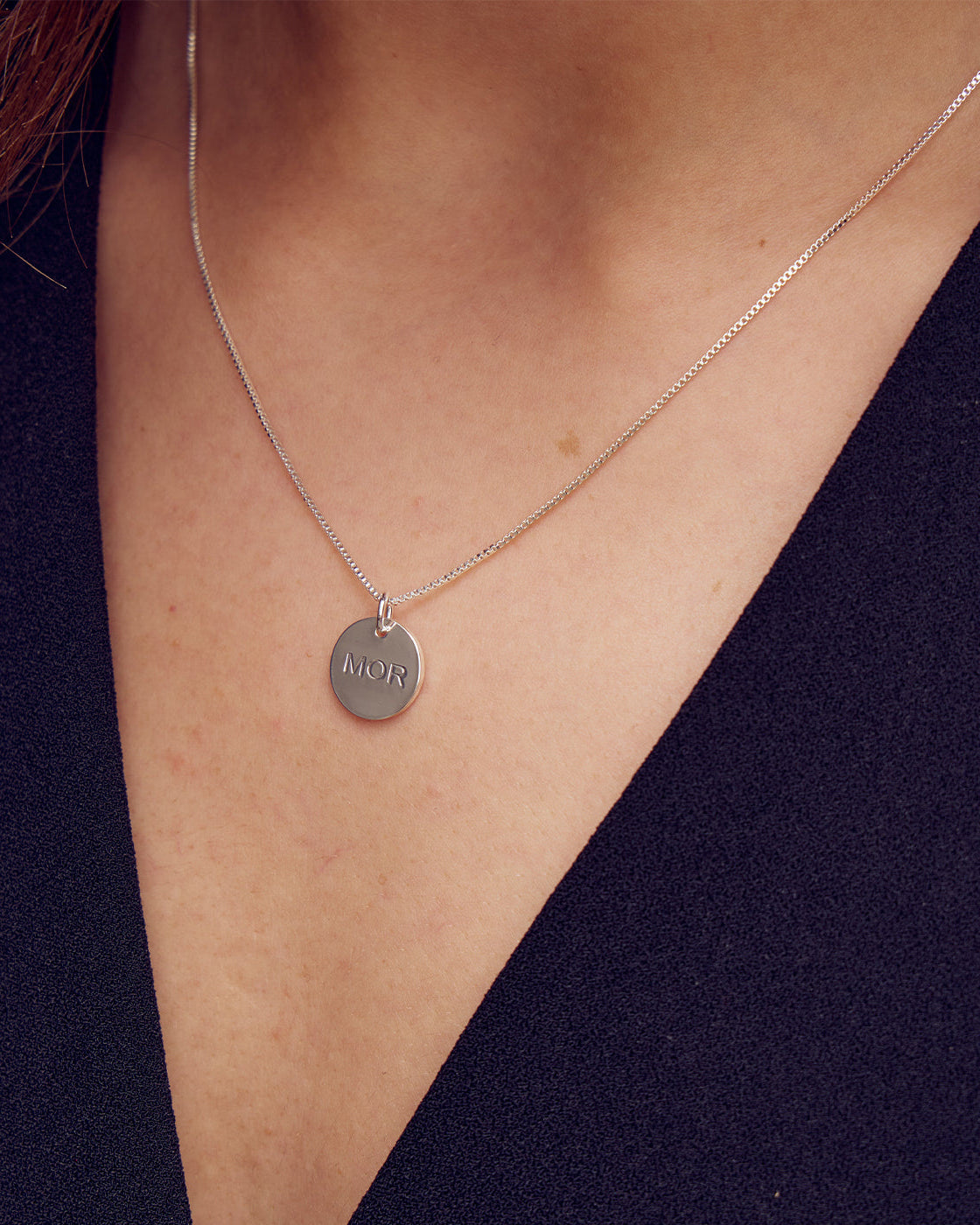 MOR Pendant - 18 carat gold-plated