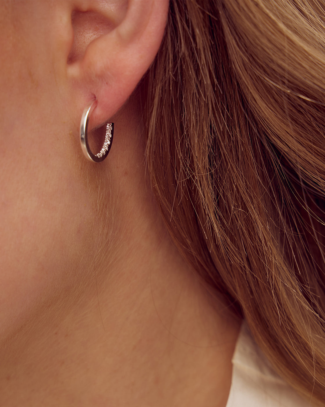 Mille Örhängen - Zirconia - 18 karats guldpläterade