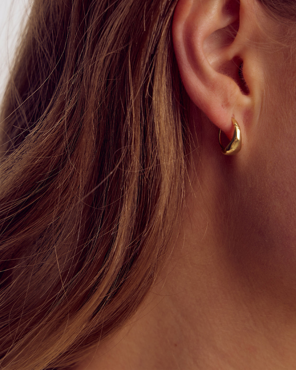 Vega Stud Earrings - 18 carat gold plated