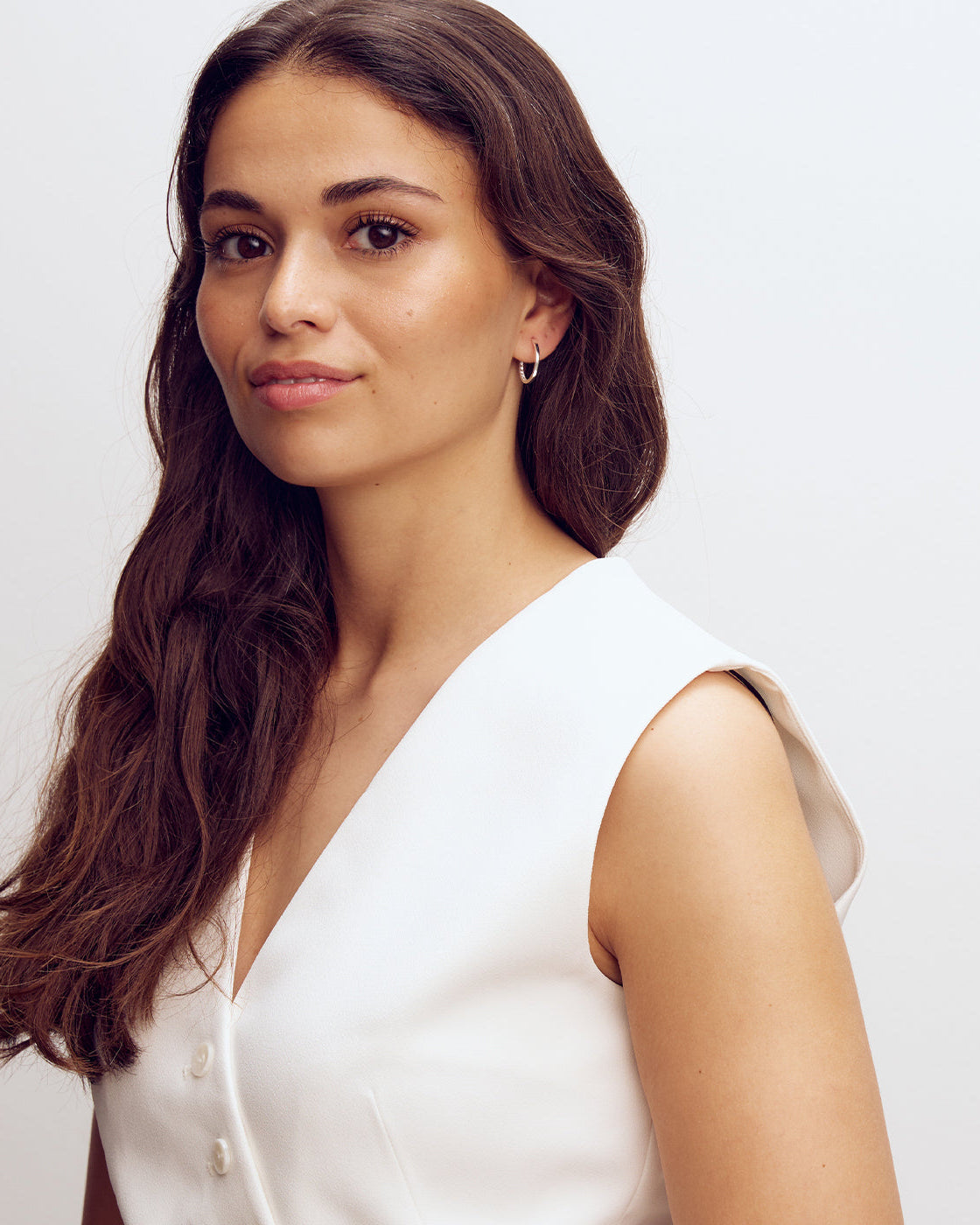 Mille Earrings - Zirconia - 18 carat gold plated