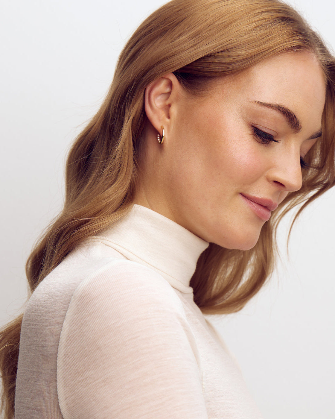 <tc>Jewelry set - Scarlett Necklace / Scarlett Earrings / Scarlett Ring - 18 carat gold plated</tc>